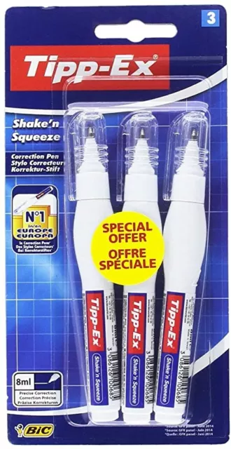 TIPP-EX Shake'n Squeeze Crayon de correction - Blanc
