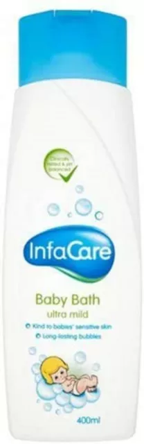 Infacare Baby Bath Ultra Mild 400ml , Pack of 2