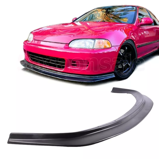 [SASA] Fit for 92-95 Honda Civic Coupe Hatchback JDM DP Style Front Bumper Lip