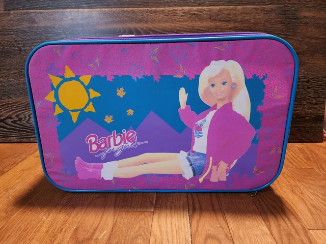 Vintage Barbie for Girls Childs Suitcase Mattel