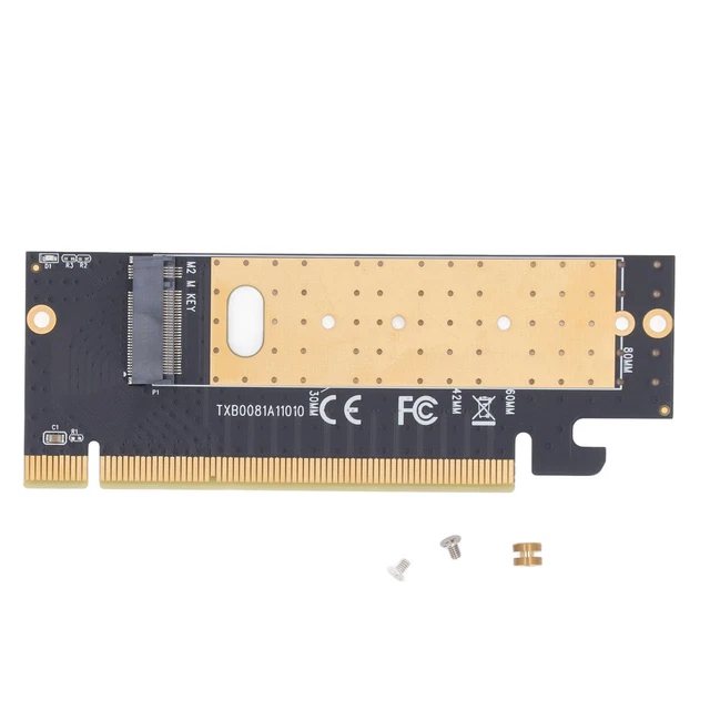 M.2 NGFF mSATA SSD Convertitore scheda PCI-E da disco rigido a adattat