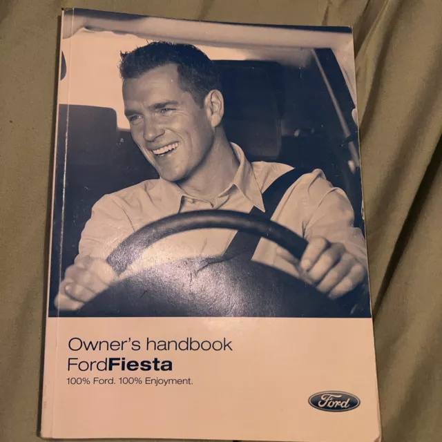 Ford Fiesta Owners Handbook / Manual ,  2003 - 2007 (Ad91)