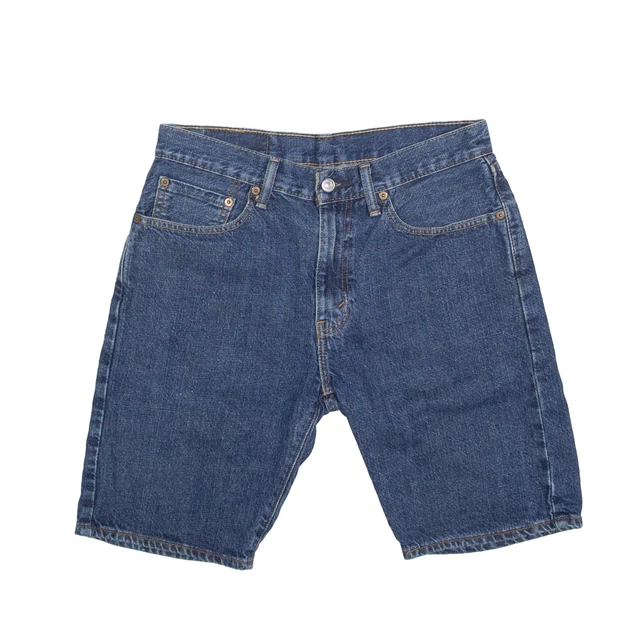 LEVI'S 501 pantaloncini denim blu regolari da uomo M W30