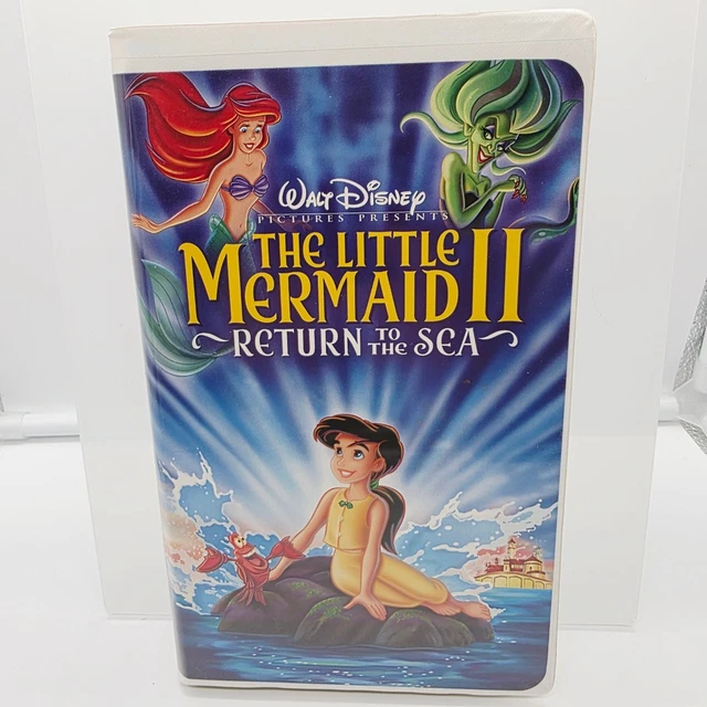 THE LITTLE MERMAID II Return to the Sea VHS 2000 Animation Disney £12. ...