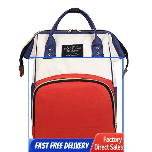Diaper Backpack - Large Capacity Baby Bags Waterproof Nursing Bag for Baby Care