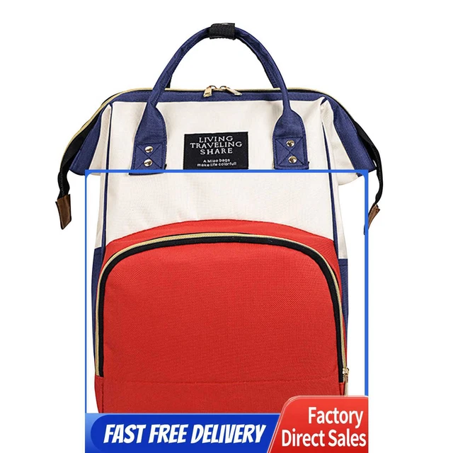 Diaper Backpack - Large Capacity Baby Bags Waterproof Nursing Bag for Baby Care