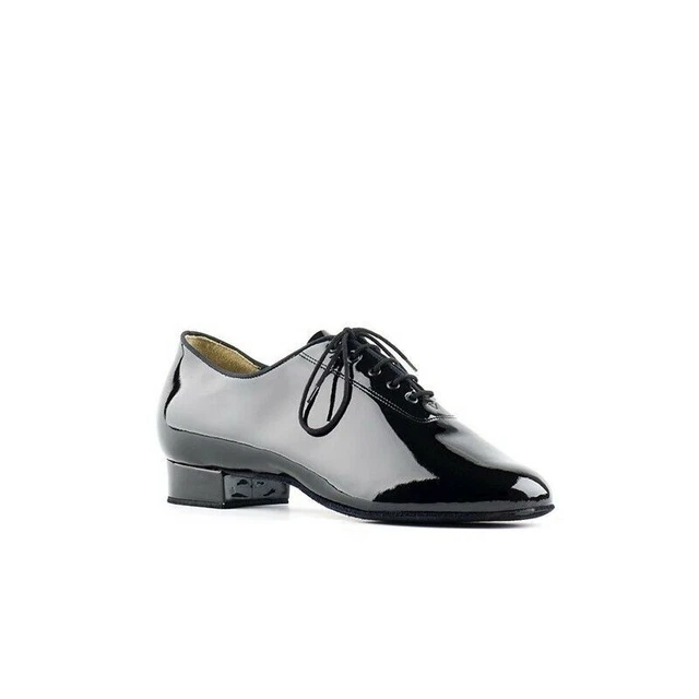 Paoul Chaussure Super- Flex Noir 2050 Danses Standard Lisse Ballroom Sala TG39