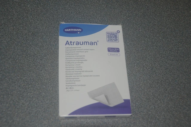 ATRAUMAN IMPREGNATED WOUND CONTACT LAYER 3 IN x 4 IN 10 PIECES HARTMANN ...