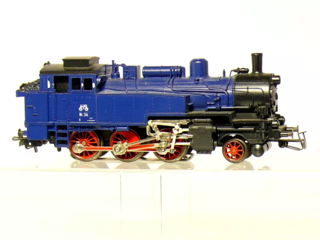 Märklin Aus 29175 Delta H0 Locomotiva a Vapore No. 34 Starter Set Con Logo