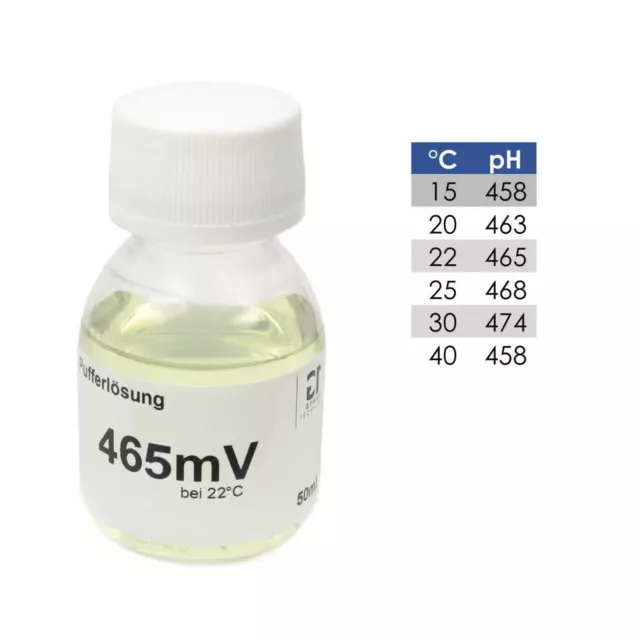 GT-465mV-REDOX-Universal-Pufferlösung/Kalibrierlösung/Solution-étalon (Bayrol) 2