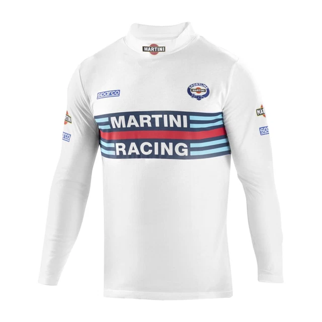 SPARCO ITALY MARTINI Racing karting longsleeve top white s. S 93.17