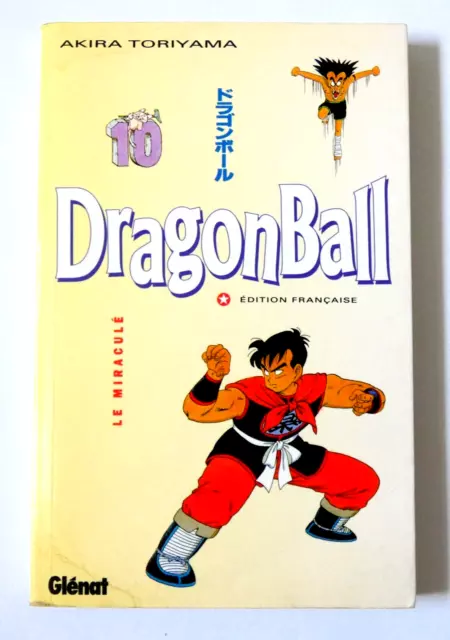 Manga Dragon Ball Tome 10 Le Miracule Edition Glenat Pastel Akira Toriyama Vf