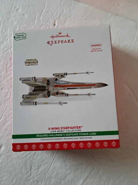 Hallmark Ornament 2017 X-WING STARFIGHTER Storyteller Star Wars Collection