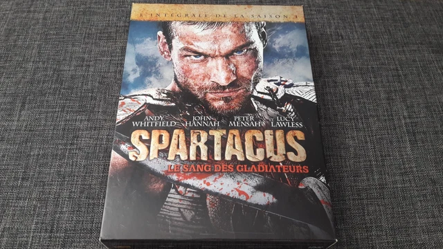 SPARTACUS SAISON 1 - Andy Whitfield, Lucy Lawless, Viva Bianca (5 DVD