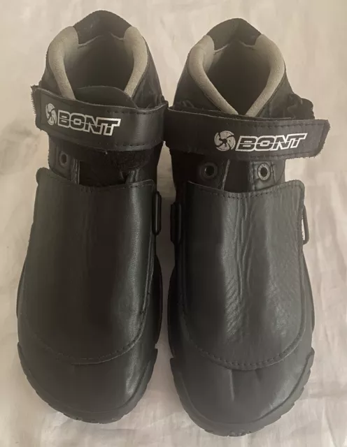 Bont Cycling Shoes Black TPU Protector Size 43 9.5 Used