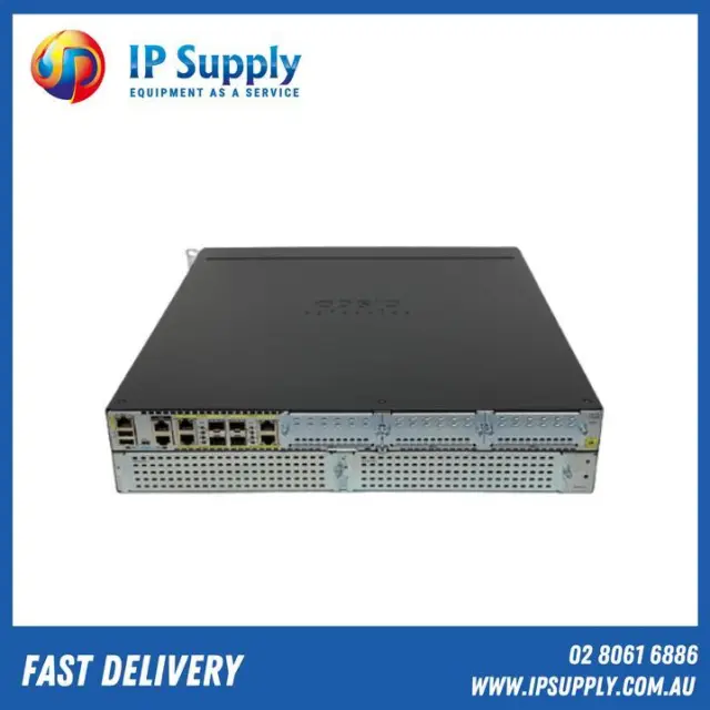 Cisco ISR4451-X/K9 Integrated Services Router Dual PSU