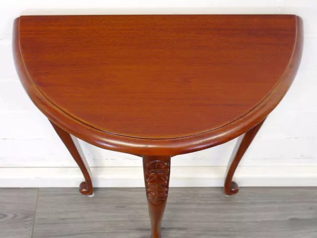 Wandtisch Konsolentisch Tisch Antik Stil Massivholz Nussbaum-Farbton (6718) 2