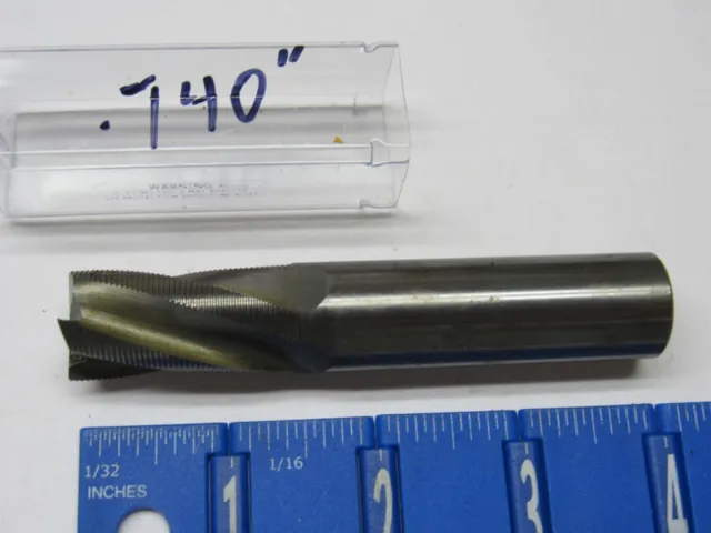 Quality .740" 4-Flute Center Cutting Fine Pitch Solid Carbide Roughing End Mill