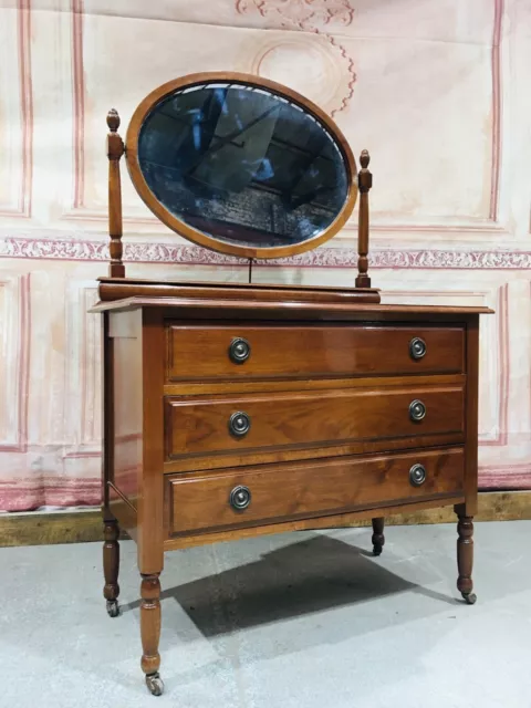 Edwardian Mahogany Dressing Table