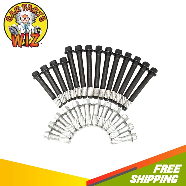 thumbnail image 2 of Mizumo Auto Head Bolt Kit For 4.3L V6 Vortec – Fits 87-14 Chevy GMC Pontiac Olds – ES74034 2 of 3