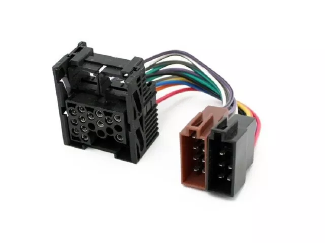 DIN ISO Auto Radio Adapter Kabel Stecker für BMW E30 E31 E32 E34 E36 E39  E46 E53 