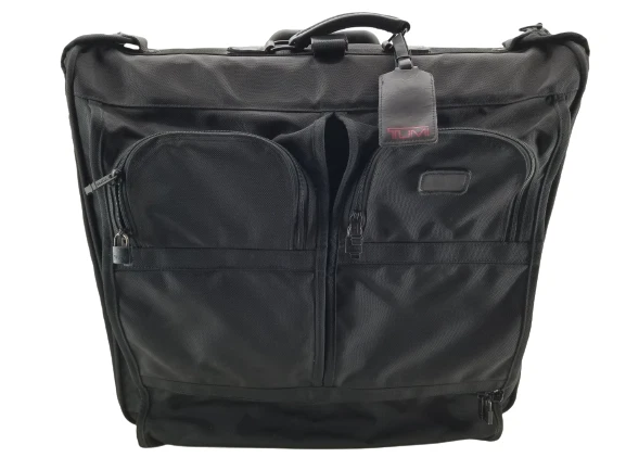 Tumi Black Wheeled Garment/Suit/Dress Bag  Extended Trip Rolling Wardrobe