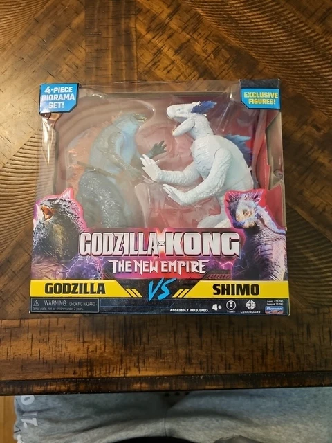 PLAYMATES TOYS MONSTERVERSE GODZILLA X KONG THE NEW EMPIRE 2 SET OF 9 FIGURES e
