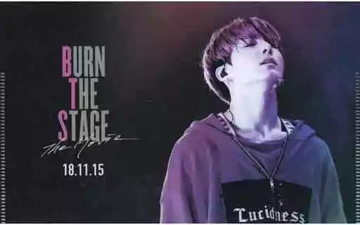 Jungkook (BTS/BTS) Ticket Holder Movie Burn the Stage : the Movie Advance Ticke