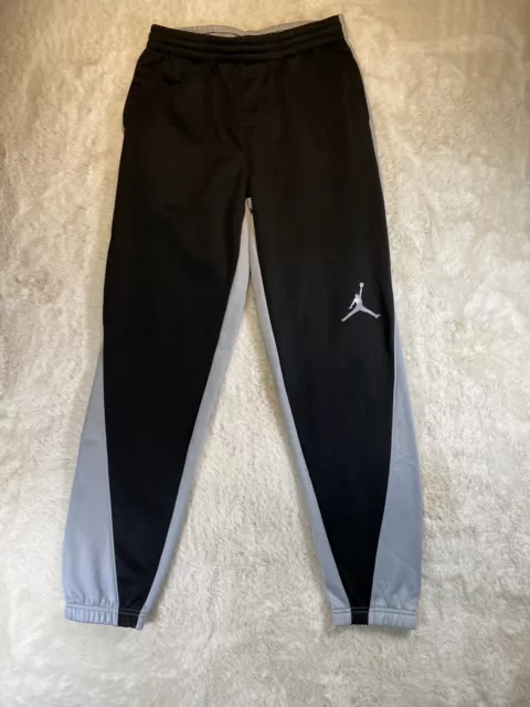 Air Jordan Nike Youth Pants Medium Black Gray Track Joggers Jumpman Logo