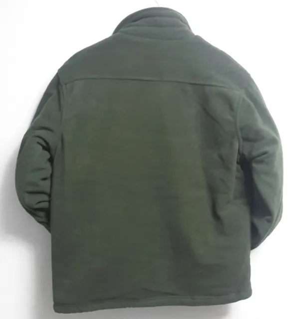 New Mens Extra Thick Fleece Heavy Duty Work Jacket Padded Warm Winter Size 5