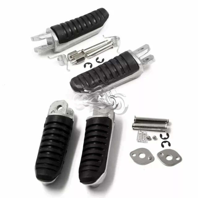 Front Rear Footrest Foot Pegs FitFor Suzuki GK75A GSF400 GSF1200 BANDIT GSF1200S