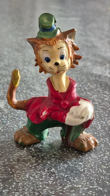 Figurine Vintage JIM ORTF 1966 - Personnage Saturnin Avec Bonnet D'âne, échelle 75mm, France