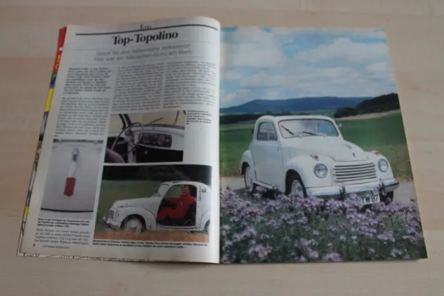 Oldtimer Praxis 2905) Fiat Topolino Restaurierung - ein interessanter Bericht au