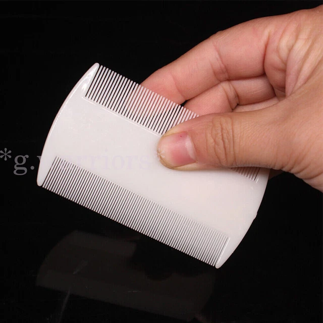 3pcs Fine Tooth Nit Comb Pet Fur Hair Flea Egg Double Sided Head Removal Brush 4