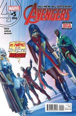 All-New All-Different Avengers #5A, NM 9.4, 1st Print, 2016