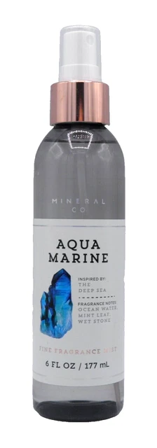 Aquamarine mineral co on sale illuminating fragrance mist