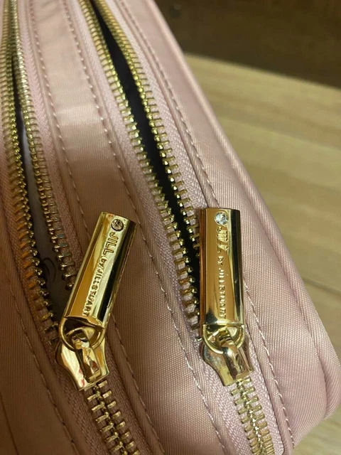 Jill Stuart x Disney Shoulder Bag Minnie Mouse Ribbon Pink Near Mint 4