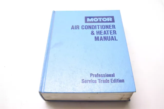 Motor 0-87851-636-0, 20309 Air Conditioner & Heater Manual Professional Service