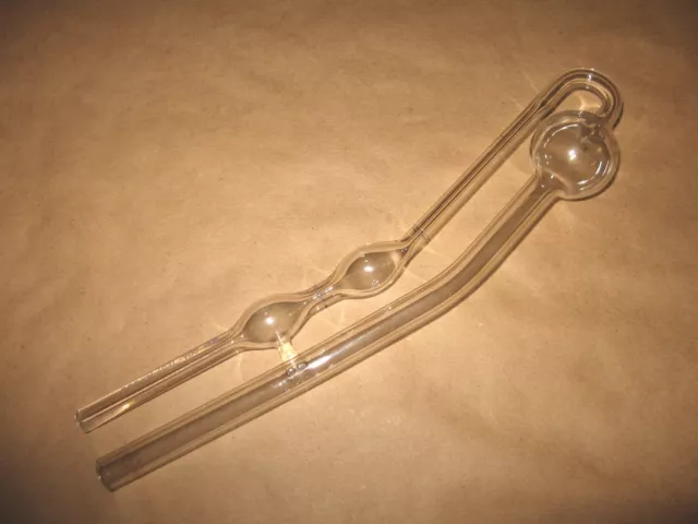 Vintage Scientific Glass Apparatus Medical Lab USA Pyrex 400 SGA Test No. 892