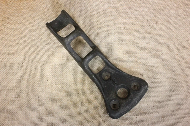 Old Flag Pole Bracket 1" Holder Strong Heavy Duty Galvanized Cast Iron Rustic 23 2