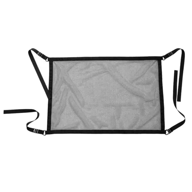 1X(Car Ceiling Cargo Net  Car Roof Organizer  Layer Mesh with Zipper N1S5)9636