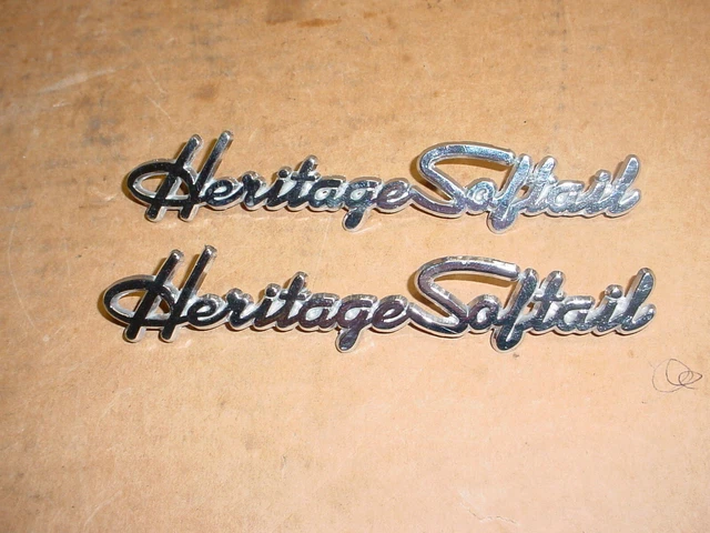 Harley Davidson Heritage Softail Fender Emblems  11900 