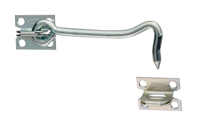 National Hardware N122-283 Zinc Plated Steel V2104 Series Gate Hook 5 in.