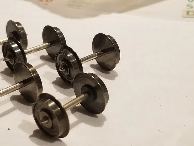 8 ESSIEUX ROUES JOUEF 10.4MM REMPLACEMENT 6104/8 MODÉLISME TRAIN HO