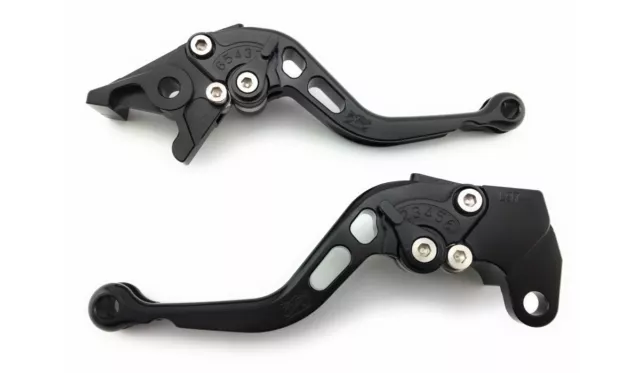 Paire de Leviers Courts Noirs SUZUKI GSX-R 1000 / GSXR 1000R WDMO 2017-2018