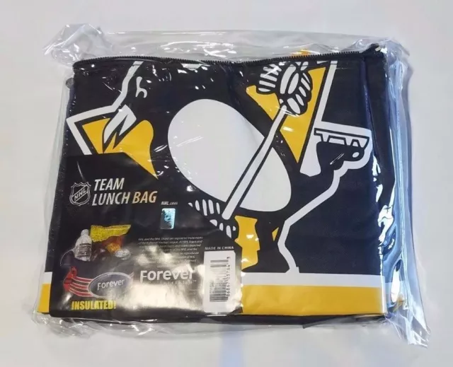 Pittsburgh Penguins Isolé Souple Côté Déjeuner Sac Refroidisseur Neuf NHL - Logo