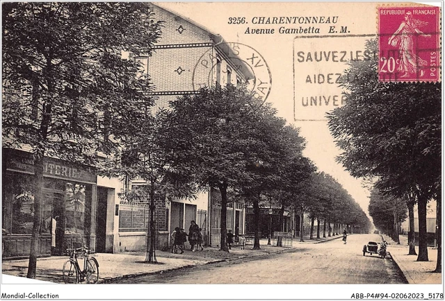 ABBP4-94-0357 - CHARENTONNEAU - avenue gambetta