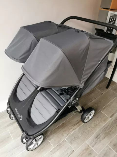 Cochecito doble Baby Jogger City Mini 2 - gris