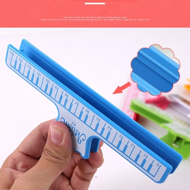 Useful Music Clip Music Score Fixed Clips Piano Holder Music Book Clip