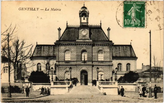 CPA AK Gentilly La Mairie FRANCE (1283045)